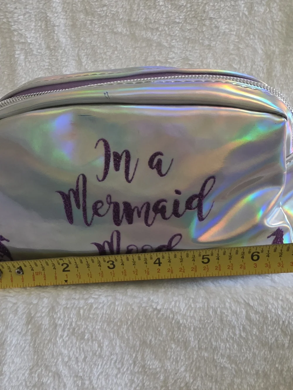 Fun 'I'm In a Mermaid Mood' Cosmetic Pouch Nwot